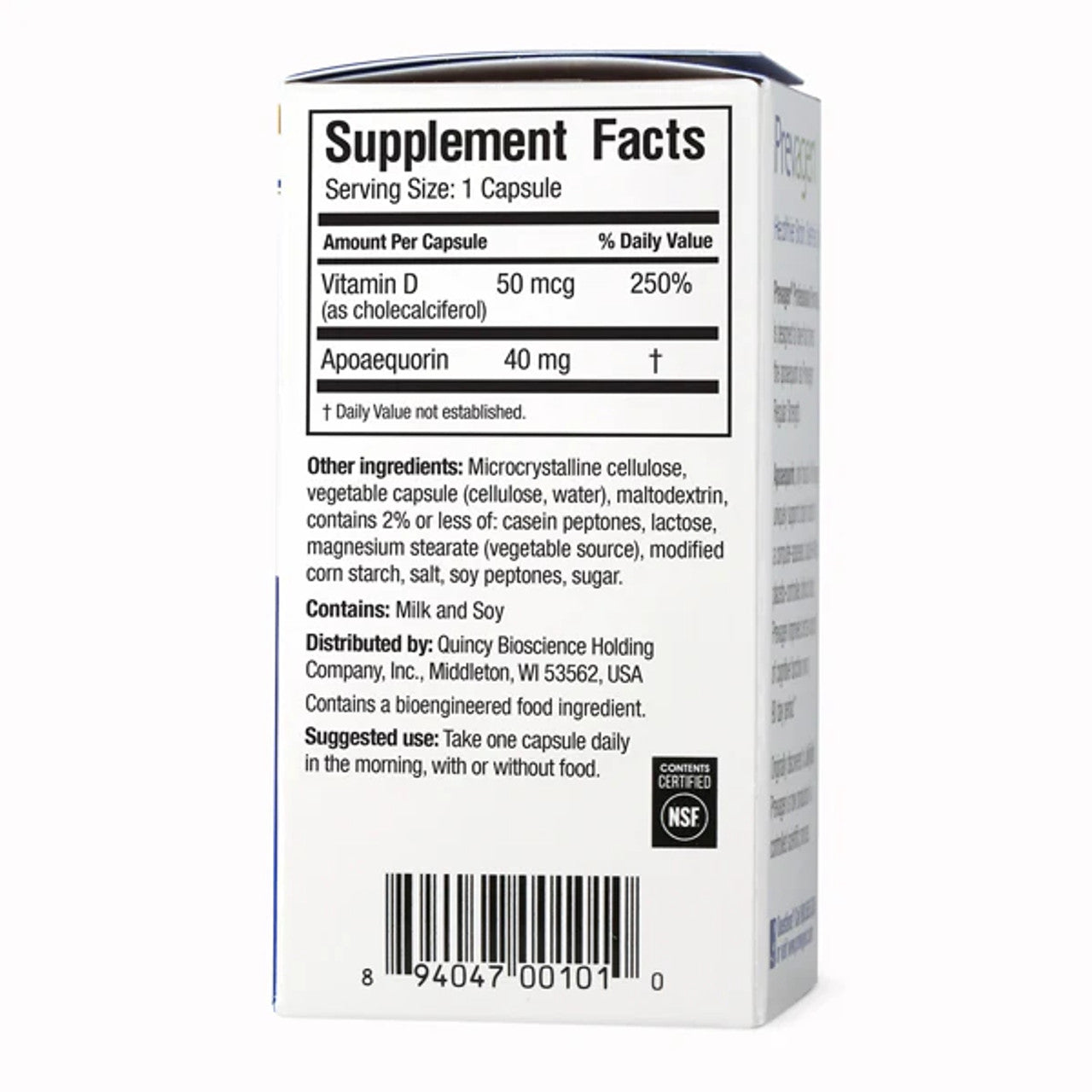 Prevagen Professional Formula 40mg, 30 Capsules with Apoaequorin & Vitamin D - GOODSZON Discount Store