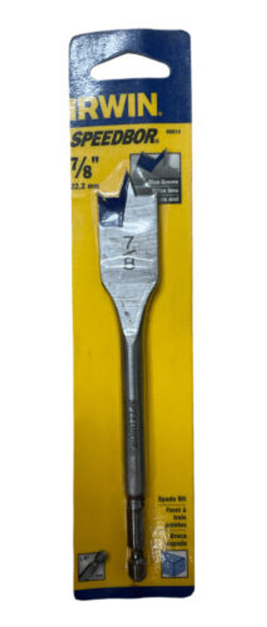 Irwin 88814 Speedbor 7/8" x 6" Spade Bit Pack of 3 - GOODSZON Discount Store