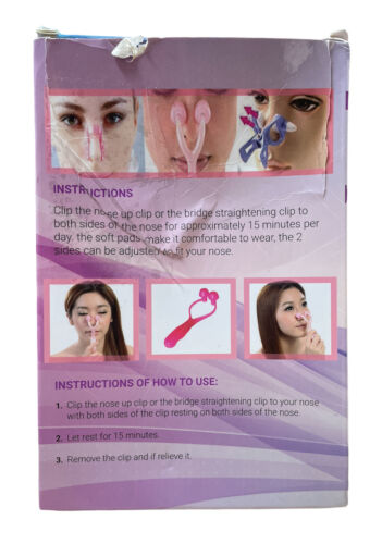 3Pcs Nose Up Lifting Shaping Shaper Straightening Magic Soft Pad Clip Pack of 2 - GOODSZON Discount Store