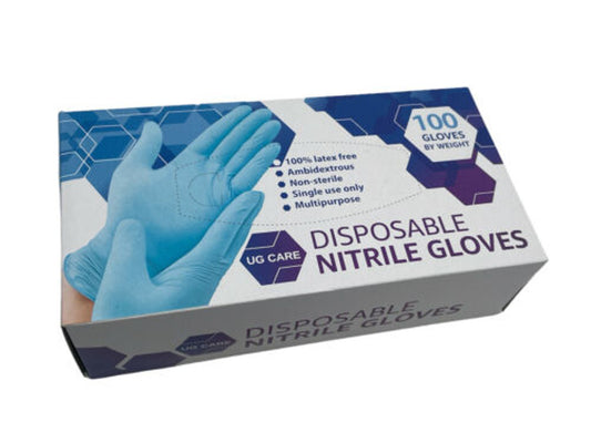 UG Care Disposable Nitrile Gloves Large BOX 2400 pc - GOODSZON Discount Store
