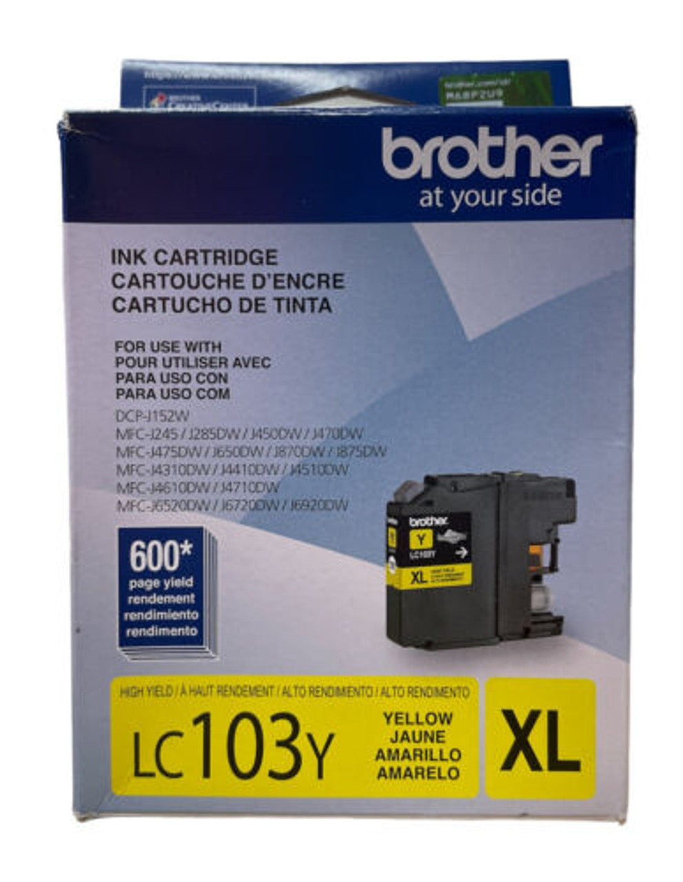 Brother - LC103Y XL High-Yield Ink Cartridge - YELLOW - GOODSZON Discount Store