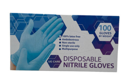 UG Care Disposable Nitrile Gloves Medium BOX 2400 pc - GOODSZON Discount Store
