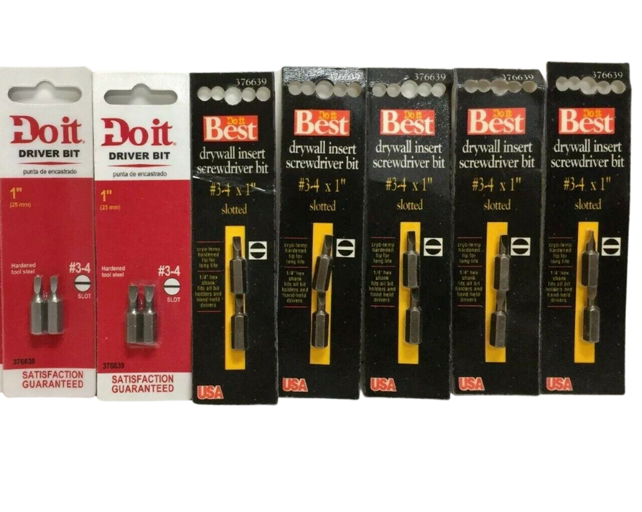 Do It 1" Driver Bit #3-4 376639 Pack of 7 - GOODSZON Discount Store