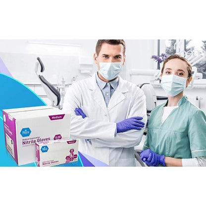Vinyl Exam Gloves - Lg - N/S - Powder Free - 10/100/cs. - GOODSZON Discount Store
