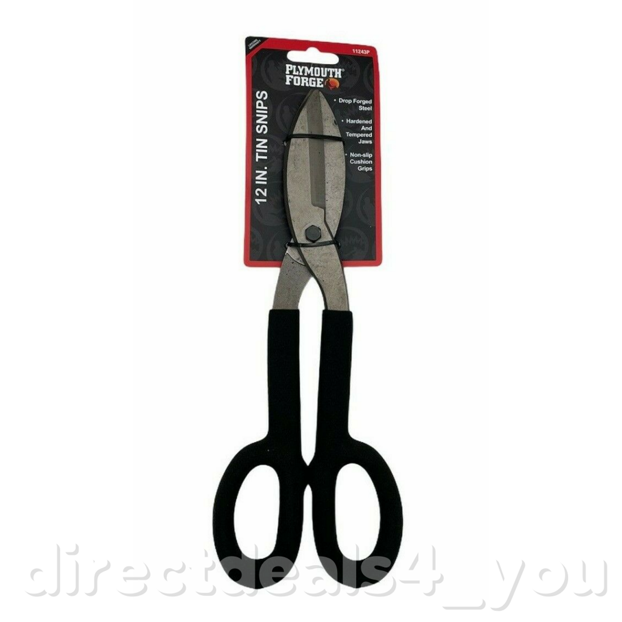 Plymouth Forge Tin Snips 12 in Pack of 4 - GOODSZON Discount Store