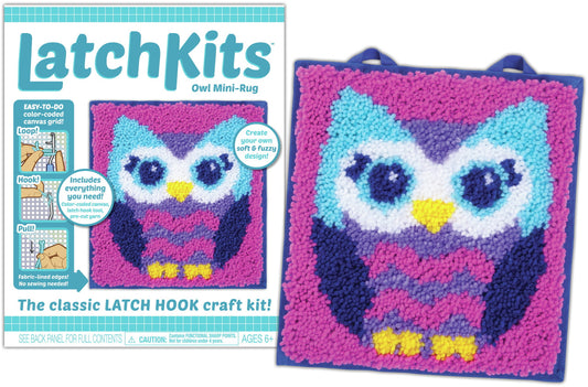 Kahootz Latch Kit Mini Rug-Owl - GOODSZON Discount Store