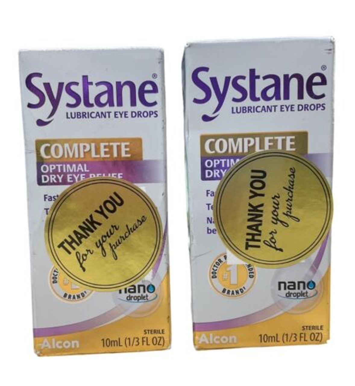 Systane Complete Lubricant Eye Drops, 10 ml Pack of 2 Little damage - GOODSZON Discount Store