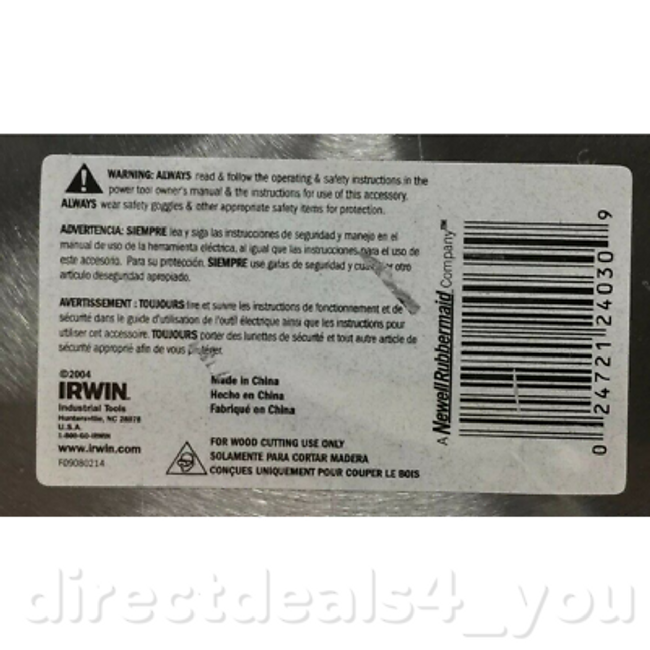 Irwin Marathon Circular Saw Blade For Framing Ripping 7-1/4" 24T Pack of 7 - GOODSZON Discount Store