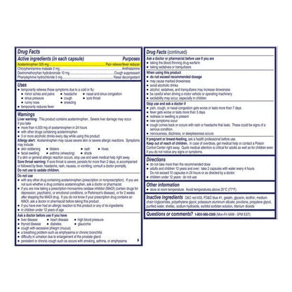 Alka-Seltzer Plus Maximum Strength Powermax Cold & Cough 24 Liquid Gels Exp 9/24 - GOODSZON Discount Store