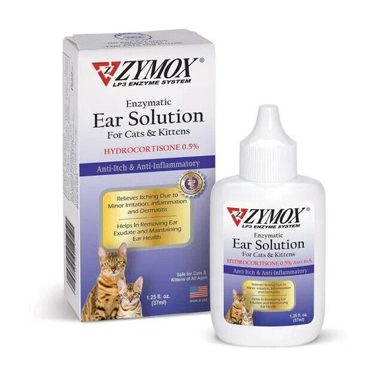 Enzymatic Ear Solution for ALL PETS, DOGS CATS 1.25 oz - GOODSZON Discount Store