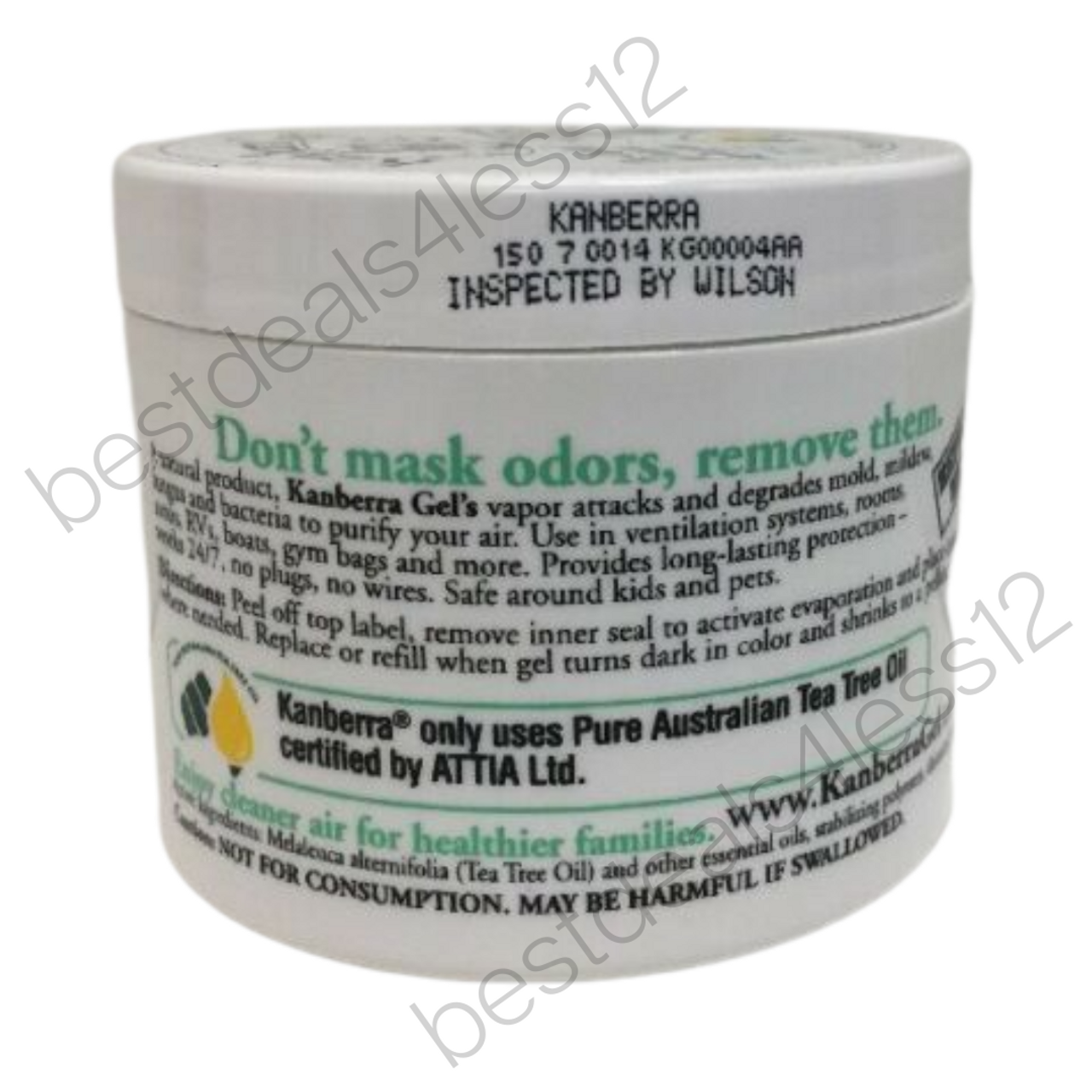 KANBERRA GEL 524003 Natural Air Purifier Gel 4 oz - GOODSZON Discount Store