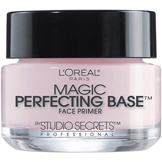 L'Oreal Paris Studio Secrets Professional Magic Perfecting Base Face Primer, 0.5 fl oz - GOODSZON Discount Store