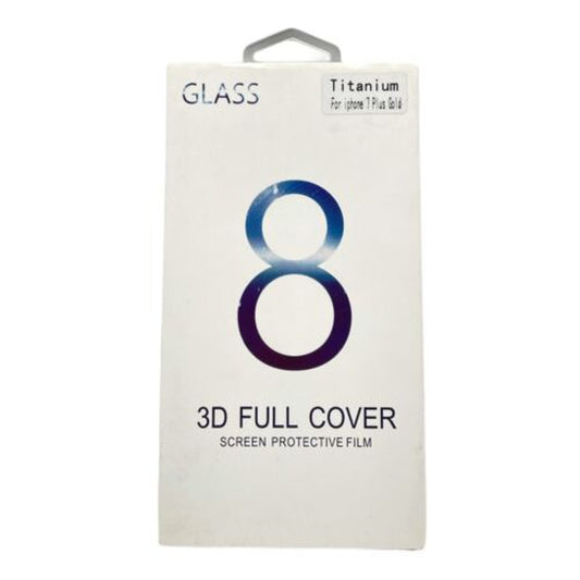 iPhone 7 Screen Protector Glass with Aluminium Edge Gold [2-Pack] - GOODSZON Discount Store