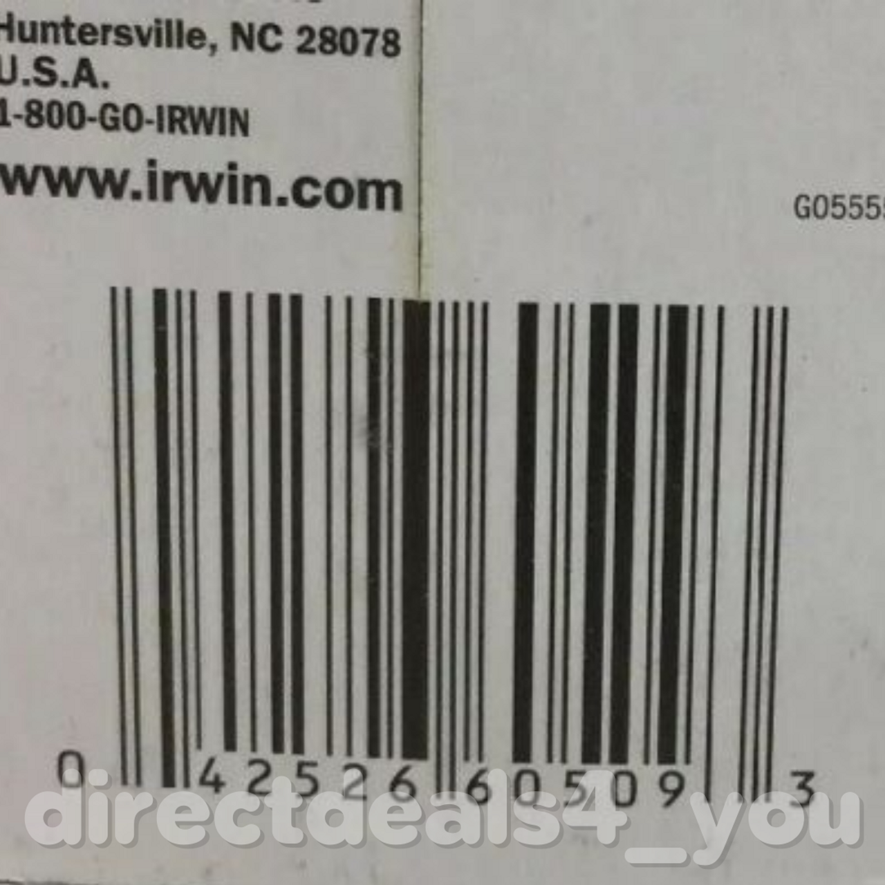 Irwin General Purpose High Speed Steel 9/64" Drill Bit #60509 Pack of 7 - GOODSZON Discount Store