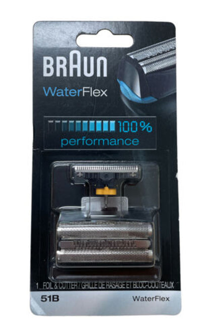 Braun Series 5 Old Generation Electric Shaver Replacement Head - 51B - Compatible with Waterflex Electric Razor WF2s - GOODSZON Discount Store