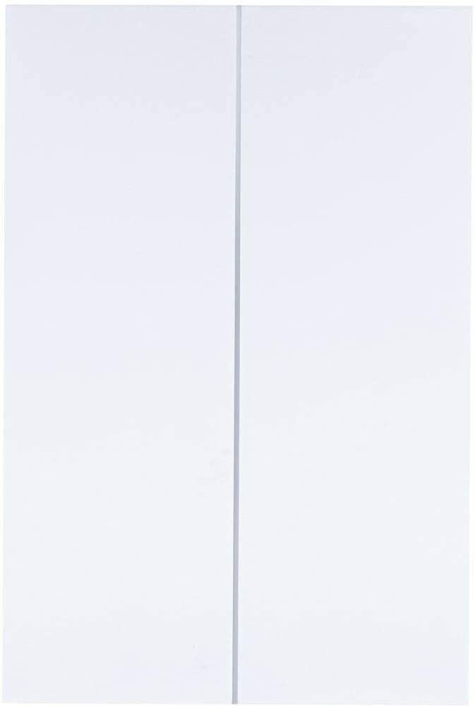 White Tri-Fold Board Display Board Corrugated Cardboard 36 x 48 inches 3 Pack - GOODSZON Discount Store