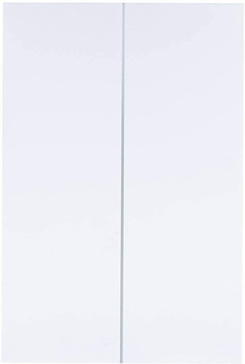 White Tri-Fold Board Display Board Corrugated Cardboard 36 x 48 inches 3 Pack - GOODSZON Discount Store