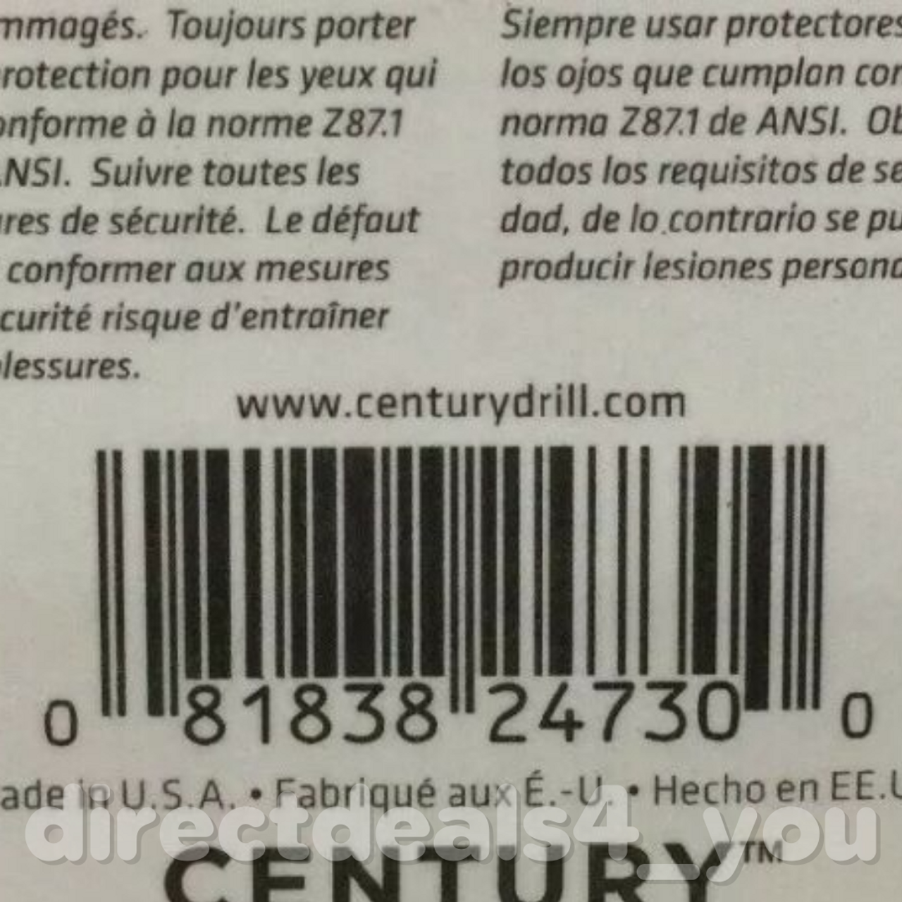 Century Drill & Tool 24730 15/32" Black Oxide Drill Bit Pack of 2 - GOODSZON Discount Store