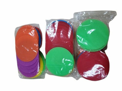 WFPLUS 36pcs Colorful Carpet Spot Markers Classroom Circles for School Pack of 3 - GOODSZON Discount Store