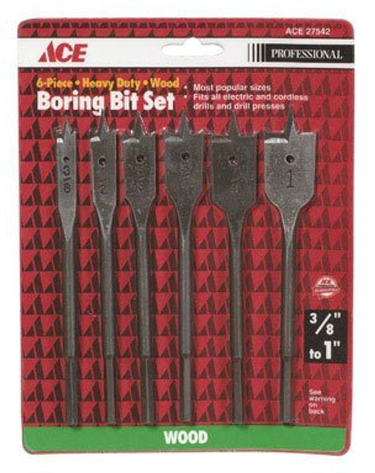 2 each: Ace 6 Pc. Wood Boring Bit Set (27542N) - GOODSZON Discount Store