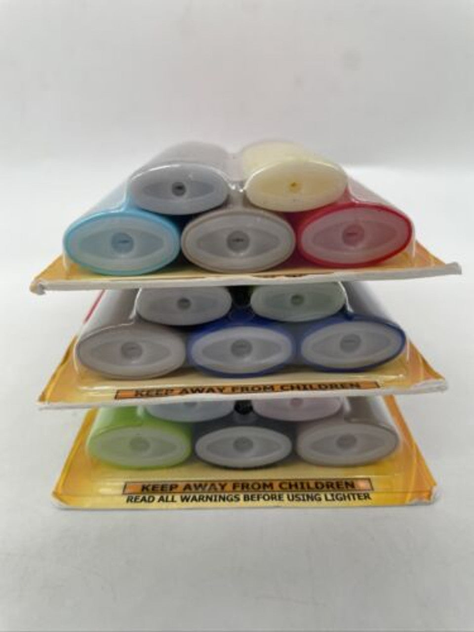 Bic Lighters Assorted Colors, 3 Packs Each Containing 5 (3 Regular 2 Minis) - GOODSZON Discount Store