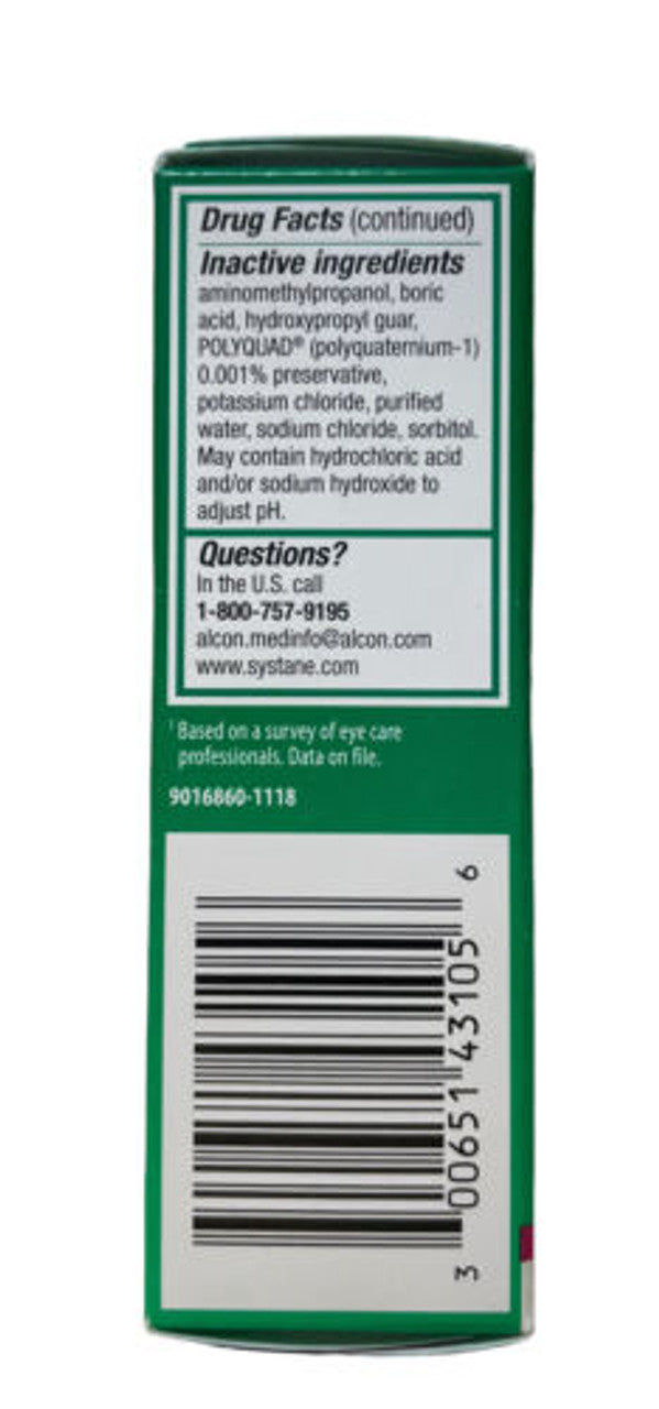 Alcon Systane Ultra Lubricant Eye Drops 10 ml рack of 2 - GOODSZON Discount Store