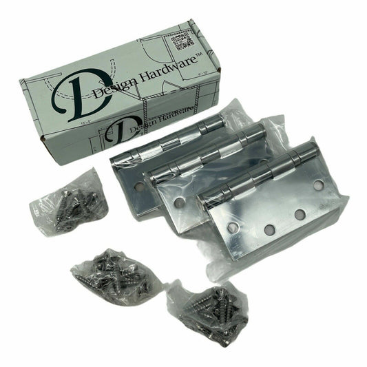Design Hardware Door Hinges BB5 4.5X4.5 US26-651 - GOODSZON Discount Store