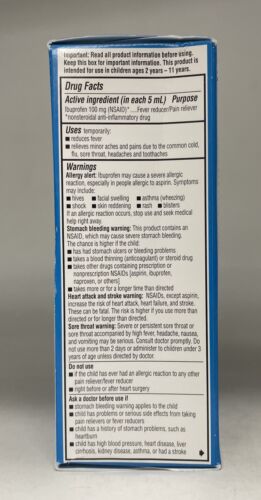 Advil Children's Ibuprofen Oral Suspension - Grape- 4 oz Pack 3 Exp 2026 - GOODSZON Discount Store