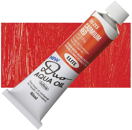 Holbein Duo Aqua Oil Cadmium Red 40ml - GOODSZON Discount Store