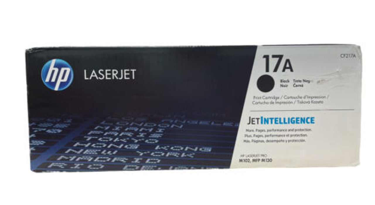 HP 17A Black LaserJet Toner Cartridge, ~1,600 pages, CF217A - GOODSZON Discount Store
