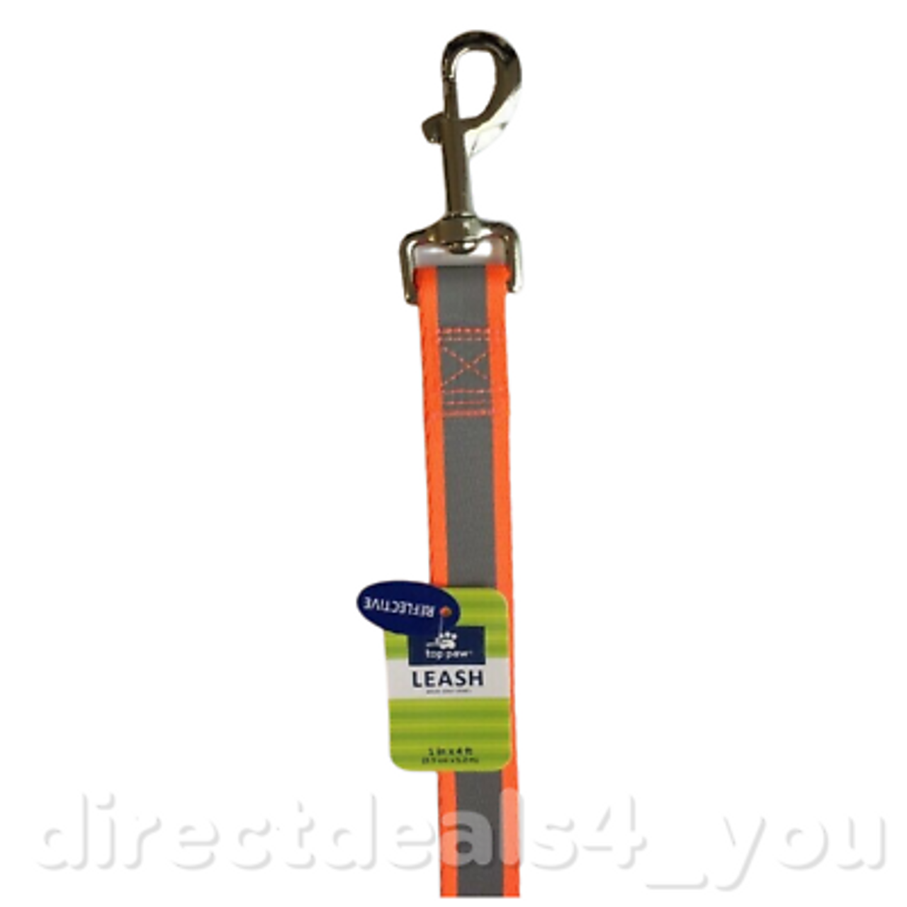 Top Paw Reflective Dog Leash 1 in x 4 ft - GOODSZON Discount Store