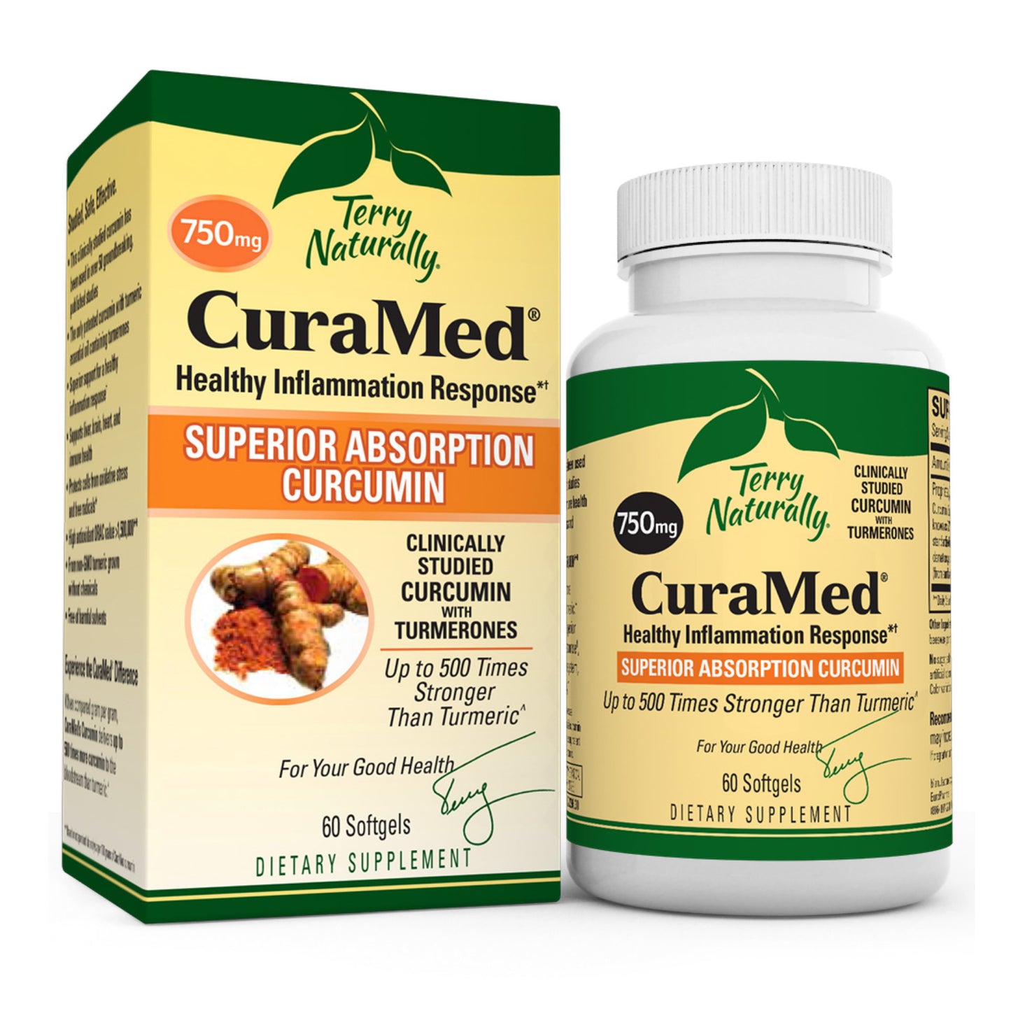 EuroPharma Terry Naturally CuraMed, 60 ea - GOODSZON Discount Store