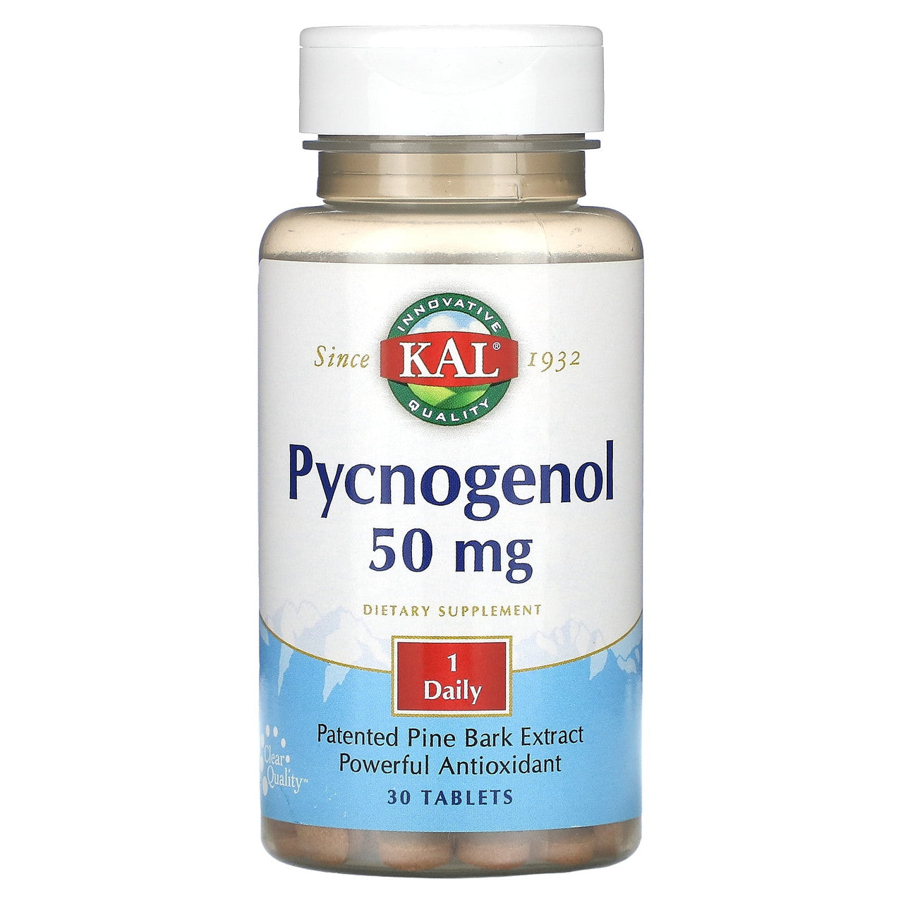 Kal - Pycnogenol Patented Pine Bark Extract 50 mg. - 30 Tablets - GOODSZON Discount Store
