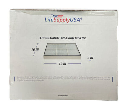 LifeSupplyUSA HEPA Filter Replacement Compatible with Whirlpool Whispure 1183054 - GOODSZON Discount Store