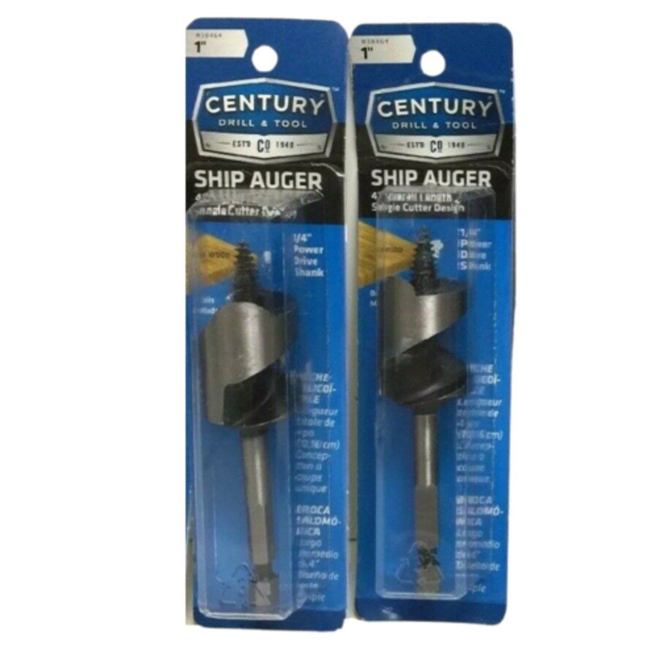 Century Drill & Tool 3/4", 1" Ship Auger Set Pack of 2 - GOODSZON Discount Store