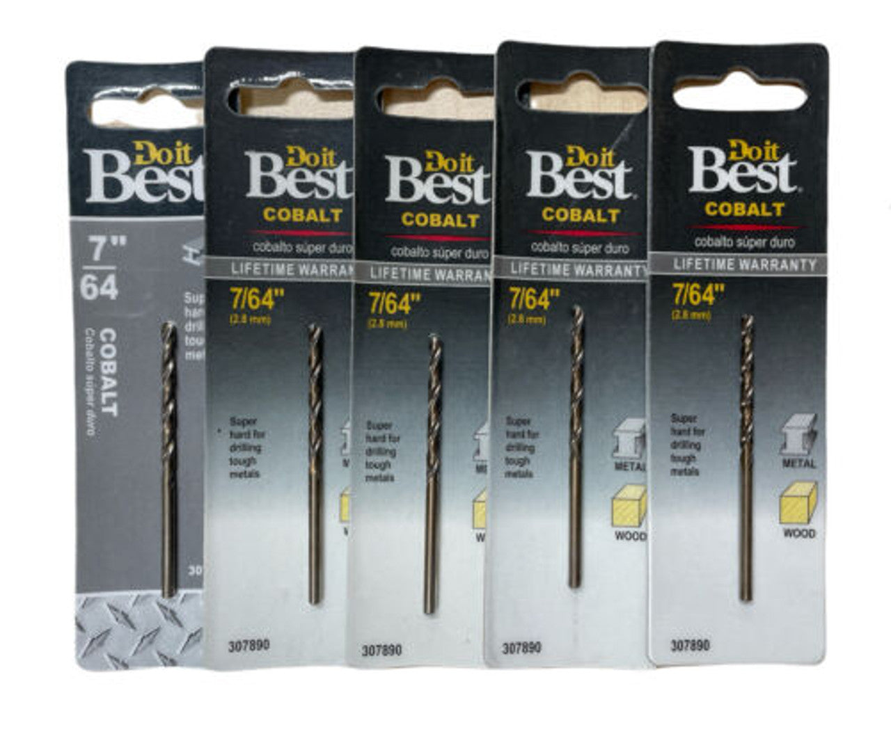 Do it Best 7/64 In. Cobalt Drill Bit 248801DB Pack of 5 - GOODSZON Discount Store