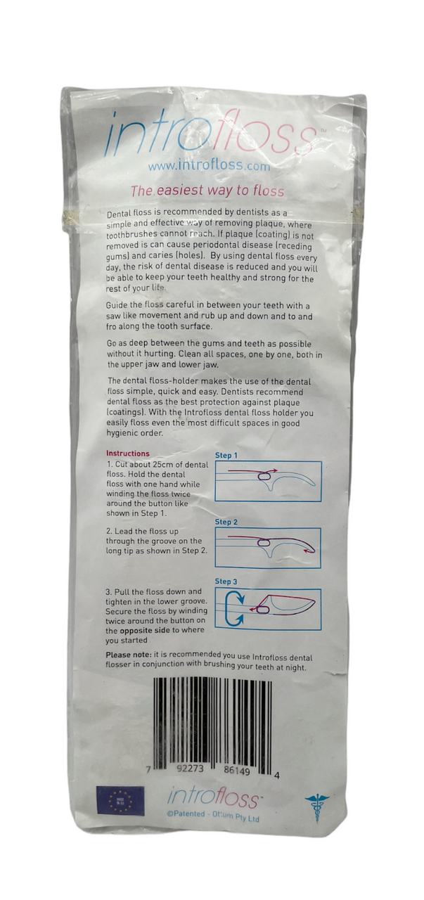 2 Pieces of Oral Best Dental Flosser. Floss Aid. Dental Floss Holder Pack of 2 - GOODSZON Discount Store