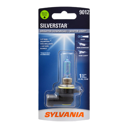 Sylvania 9012 SilverStar Auto Halogen Headlight Bulb, Pack of 1. - GOODSZON Discount Store