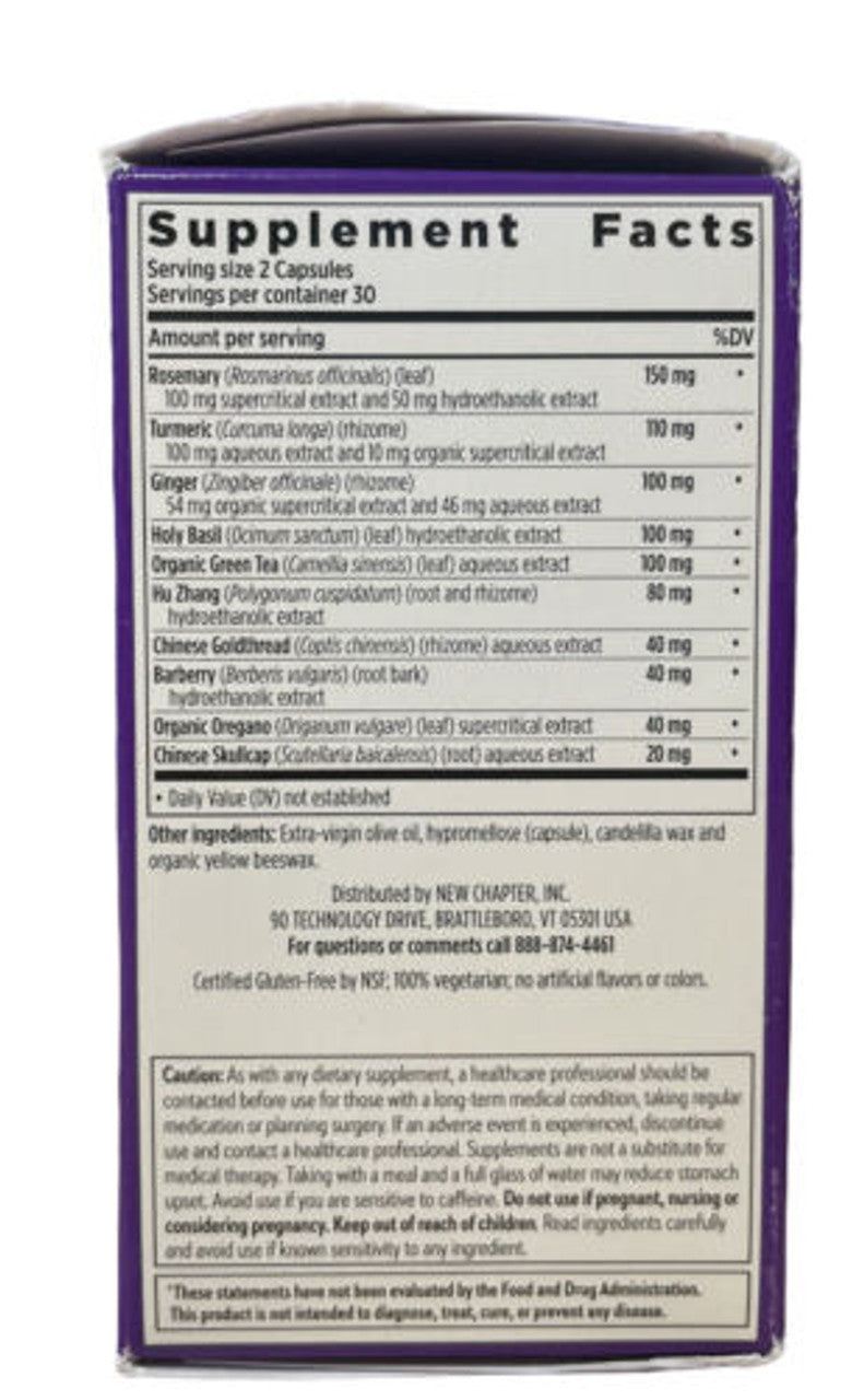 New Chapter Zyflamend Whole Body 60 Veggie Caps - GOODSZON Discount Store