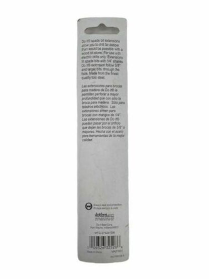 Do it 6" Spade Drill Bit Extension 390399 (Pack of 4) - GOODSZON Discount Store