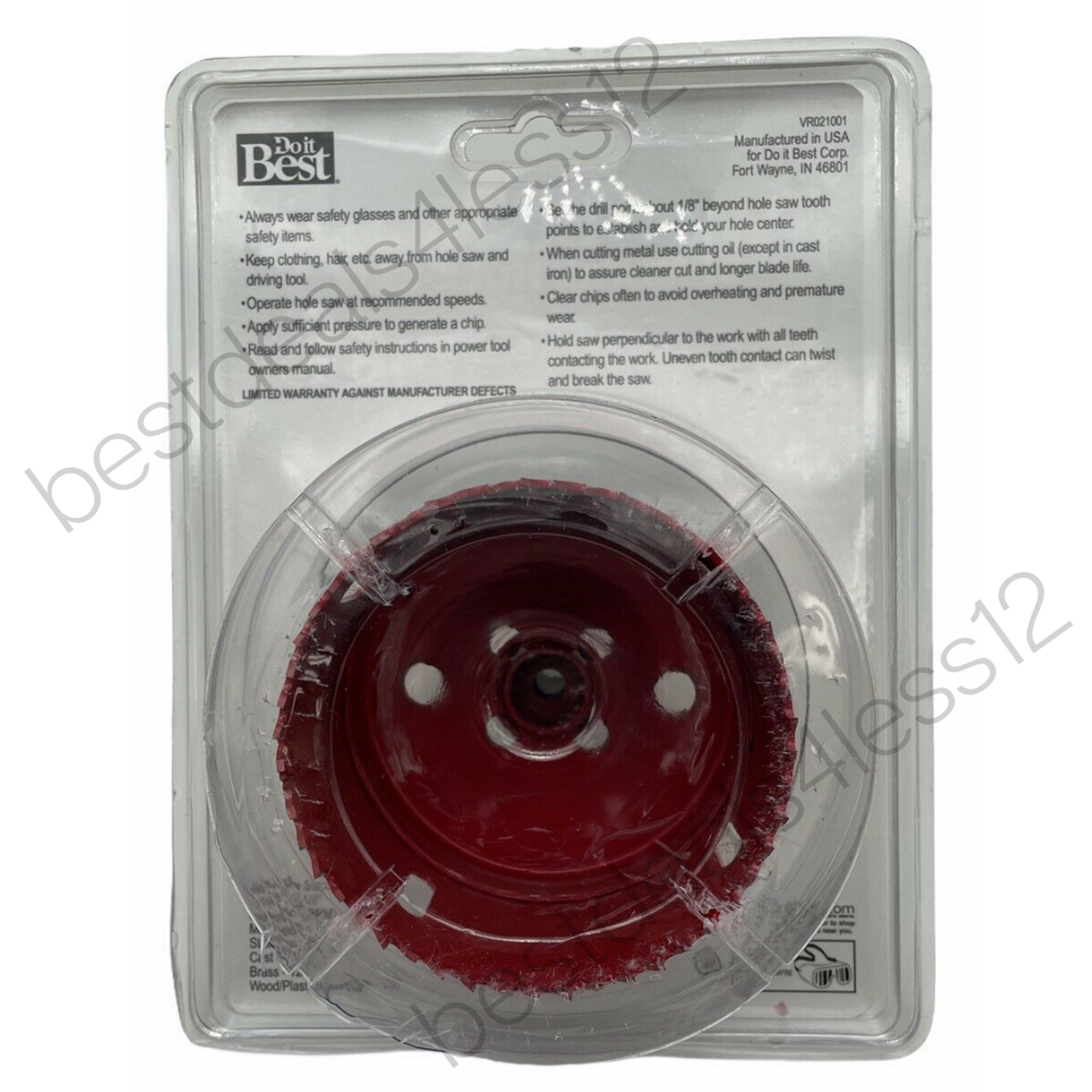 Do It Best 336755 Bi Metal Hole Saw 3-1/4" 83mm - GOODSZON Discount Store