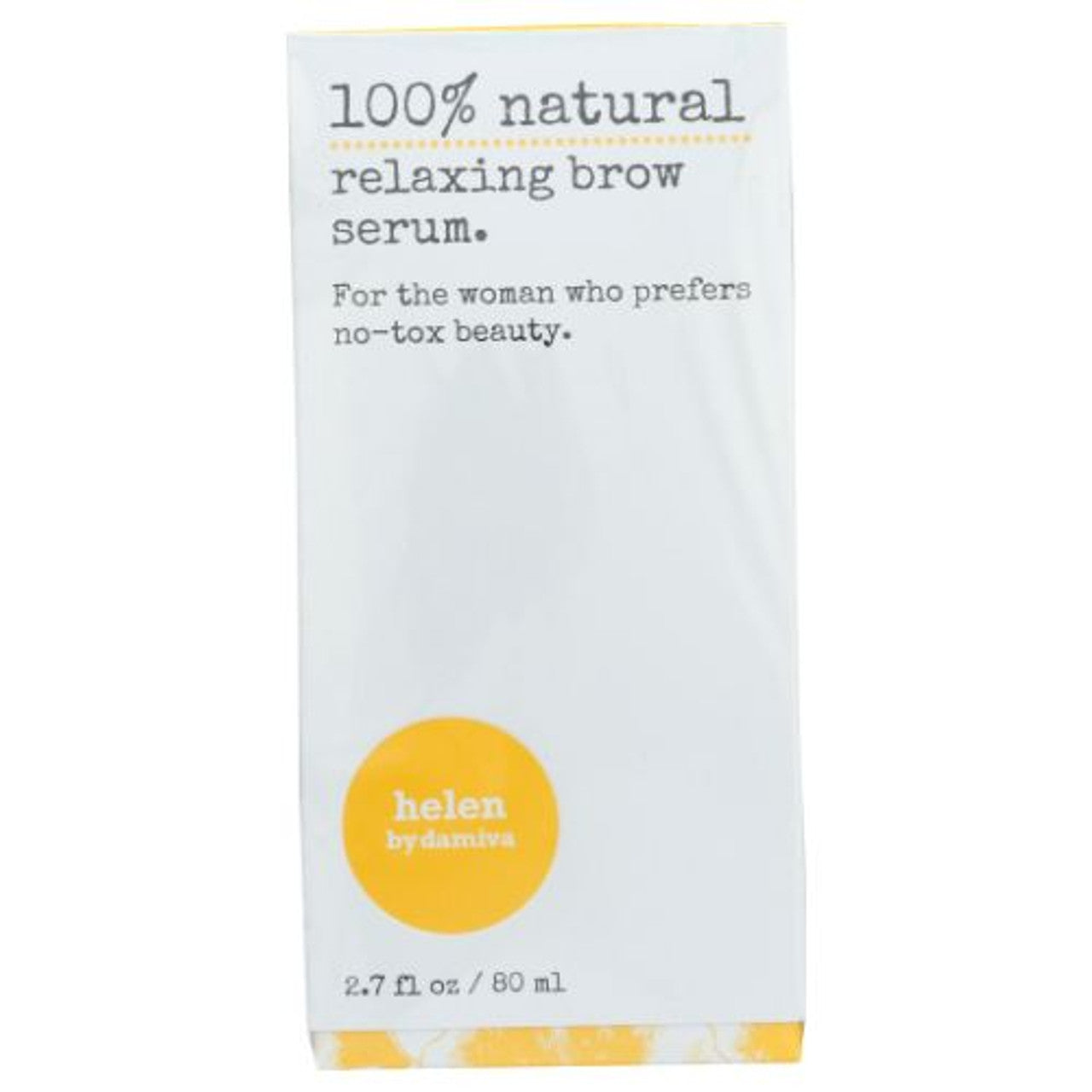 Damiva 100% Natural Relaxing Brow Serum, 2.7 Oz - GOODSZON Discount Store