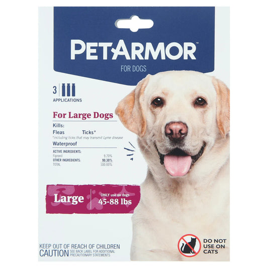 PetArmor Flea & Tick Prevention for Dogs (45-88 lbs), 3 Treatments - GOODSZON Discount Store