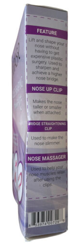 3Pcs Nose Up Lifting Shaping Shaper Straightening Magic Soft Pad Clip Pack of 2 - GOODSZON Discount Store