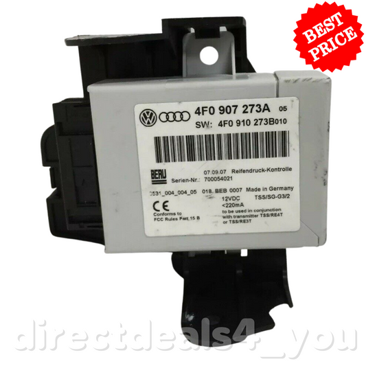 2007-2015 AUDI Q7 TIRE PRESSURE MONITORING MODULE 4F0907273A - GOODSZON Discount Store