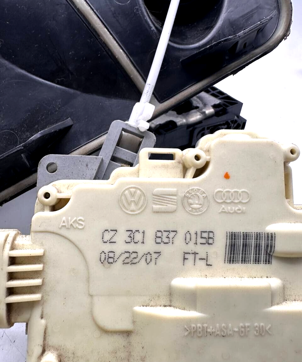 07-15 Audi Q7 Left Driver Front Door Lock Latch ACTUATOR & Access Cover Trim PAN - GOODSZON Discount Store