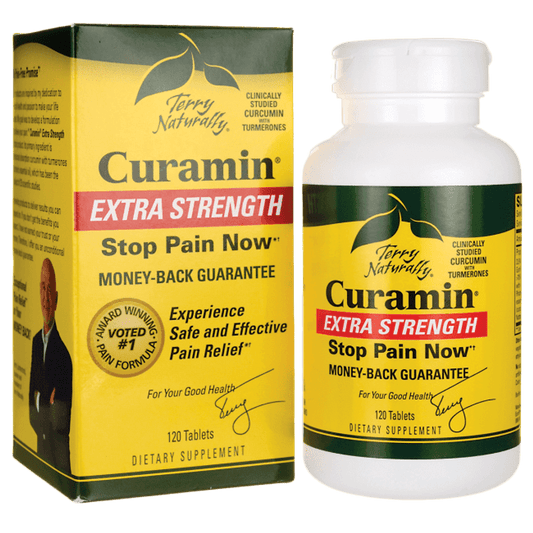 EuroPharma - Terry Naturally Curamin Extra Strength with BCM-95 - 120 Tablets - GOODSZON Discount Store