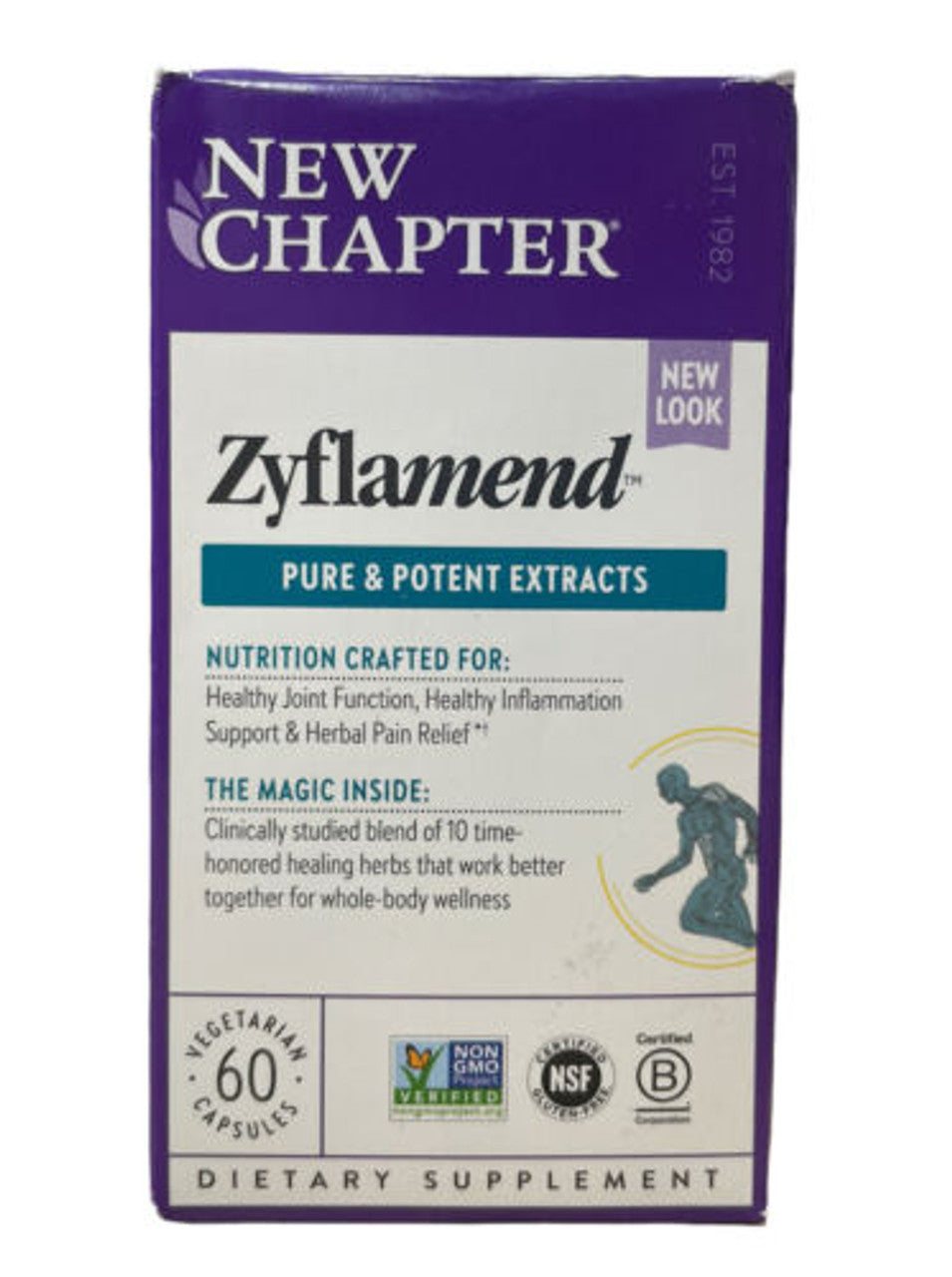 New Chapter Zyflamend Whole Body 60 Veggie Caps - GOODSZON Discount Store
