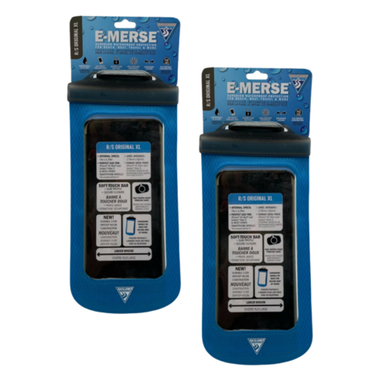 Seattle Sports 10' Submersible Waterproof Case for Smartphones PACK OF 2