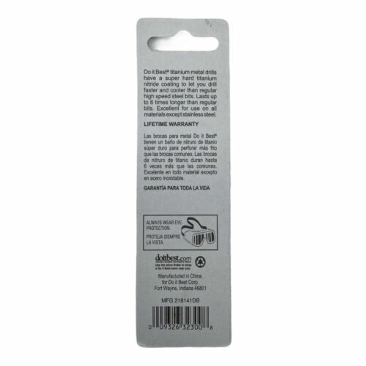 Do It Titanium 1/16" 325694 Drill Bit (Pack of 5) - GOODSZON Discount Store